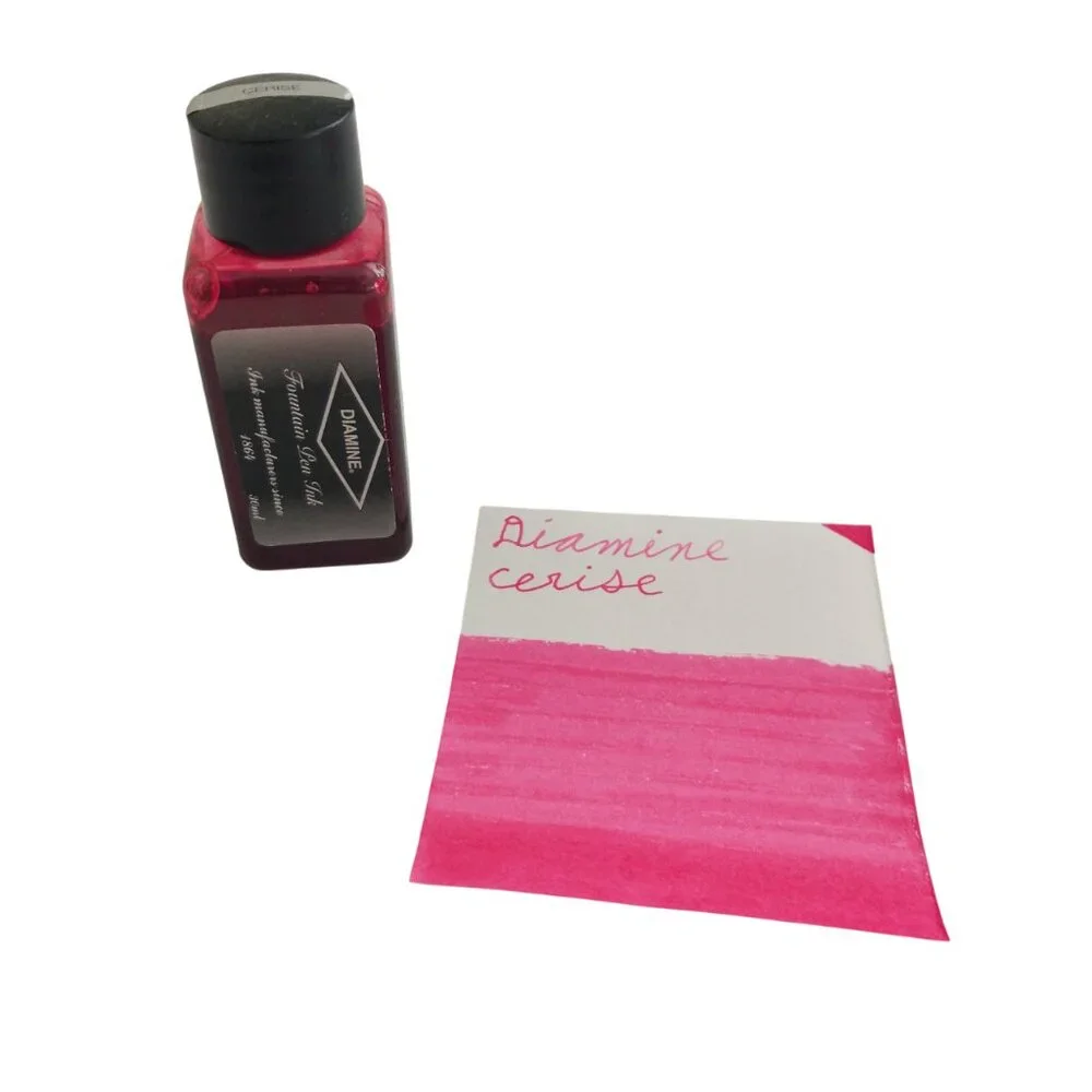 Fountain Pen Ink Bundle Set of Pink Inks Diamine Herbin De Atramentis